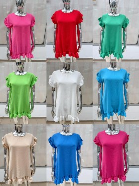 Sukienki damskie Włoski ,size uni  ,paczka 6szt mix kolor