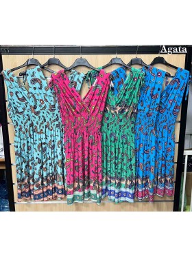 Sukienki damskie ,size s-xl,paczka 6szt ,mix kolor