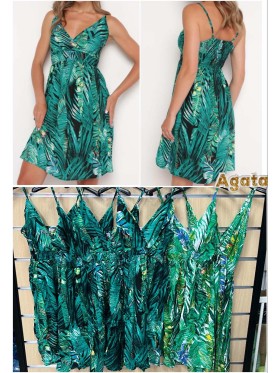 Sukienki damskie ,size s-xl,paczka 6szt ,mix kolor