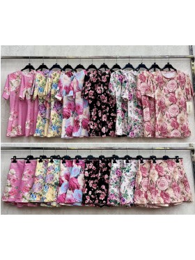 Komplety damskie Włoski , size uni, paczka 6szt, mix kolor