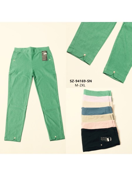 Spodnie damskie ,size M-2xl,paczka12szt ,MIX kolor