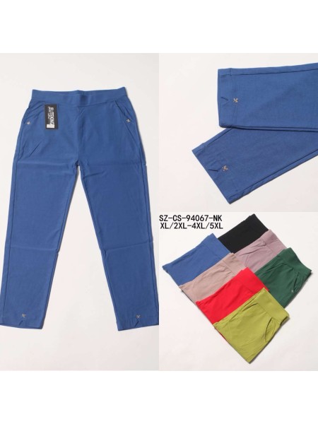 Spodnie damskie ,size XL-5xl,paczka12szt ,MIX kolor