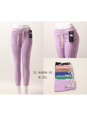 Spodnie damskie ,size M-2xl,paczka12szt ,MIX kolor