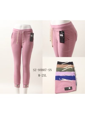 Spodnie damskie ,size M-2xl,paczka12szt ,MIX kolor