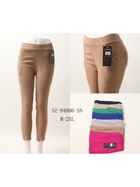Spodnie damskie ,size M-2xl,paczka12szt ,MIX kolor
