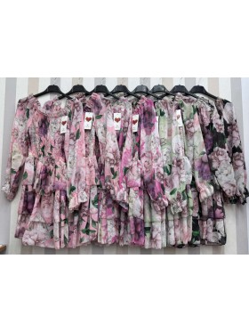 Sukienki damskie Włoski ,size uni  ,paczka 6szt mix kolor