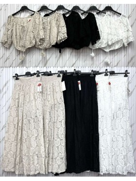 Komplety damskie Włoski , size uni, paczka 6szt, mix kolor