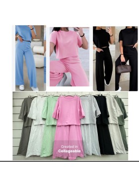 Komplety damskie Włoski , size uni, paczka 6szt, mix kolor