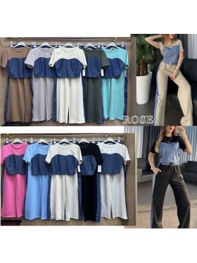 Komplety damskie Włoski , size uni, paczka 6szt, mix kolor