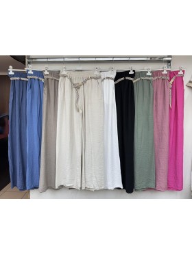 Spodnie damskie Włoski, size uni, paczka 6szt, mix kolor