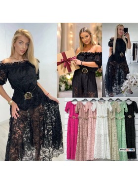 Sukienki damskie Włoski ,size uni  ,paczka 6szt mix kolor