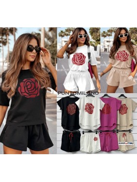 Komplety damskie Włoski , size uni, paczka 6szt, mix kolor