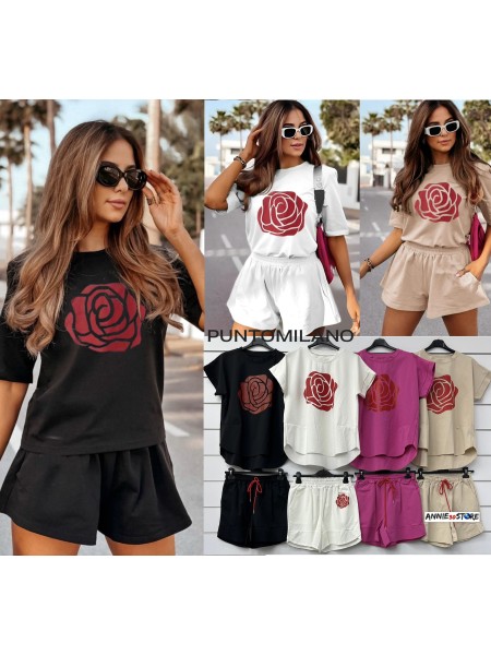 Komplety damskie Włoski , size uni, paczka 6szt, mix kolor