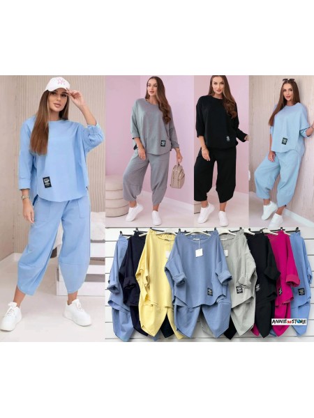 Komplety damskie Włoski , size uni, paczka 6szt, mix kolor
