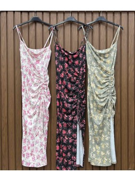 Sukienki damskie wloskie ,size uni ,paczka 6szt,mix kolor