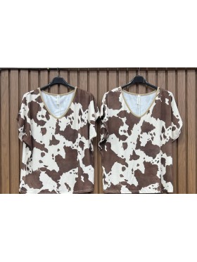 Bluzki damskie wloskie ,size uni ,paczka 6szt,1kolor