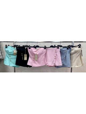 Bluzki damskie wloskie ,size uni ,paczka 6szt,mix kolor