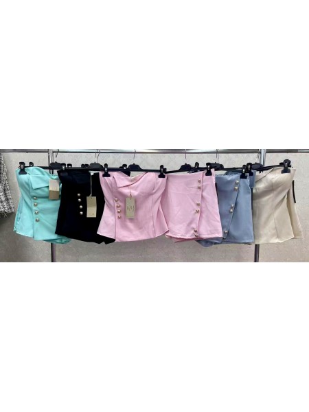 Bluzki damskie wloskie ,size uni ,paczka 6szt,mix kolor