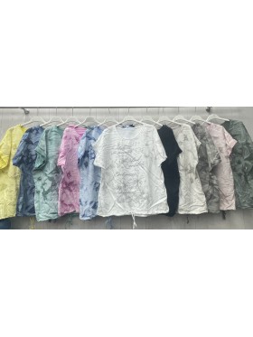 Bluzki damskie wloskie ,size uni ,paczka 6szt,mix kolor