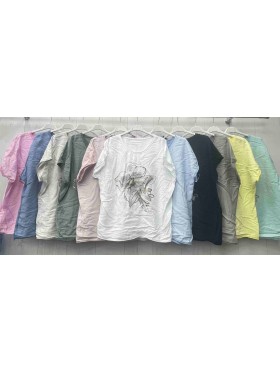 Bluzki damskie wloskie ,size uni ,paczka 6szt,mix kolor