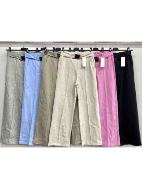Spodnie damskie wloskie ,size uni ,paczka 6szt,mix kolor