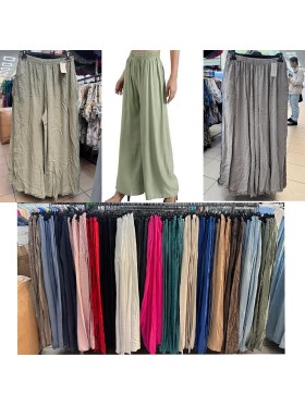 Spodnie damskie wloskie ,size uni ,paczka 6szt,mix kolor