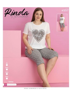 Piżama damskie tureckie,size xl-4xl,paczka 8szt,1kolor