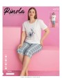 Piżama damskie tureckie,size xl-4xl,paczka 8szt,1kolor