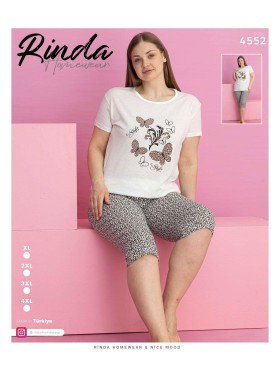 Piżama damskie tureckie,size xl-4xl,paczka 8szt,1kolor