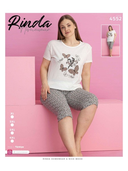 Piżama damskie tureckie,size xl-4xl,paczka 8szt,1kolor