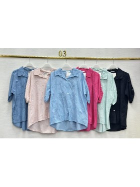 Koszule damskie ,size uni,paczka 6szt,mix kolor
