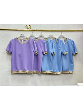 Bluzki damskie ,size uni,paczka 6szt,mix kolor