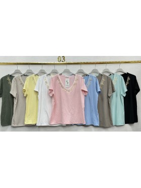 Bluzki damskie ,size uni,paczka 6szt,mix kolor