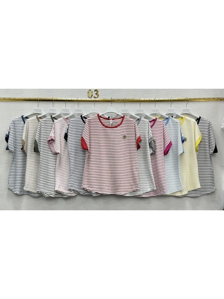 Bluzki damskie ,size uni,paczka 6szt,mix kolor