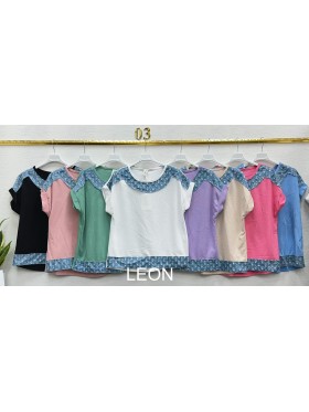 Bluzki damskie ,size uni,paczka 6szt,mix kolor