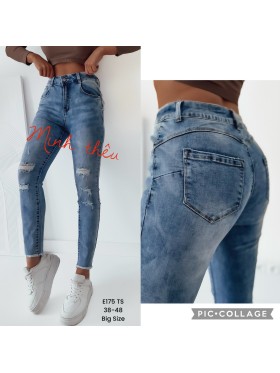 Jeansy damskie ,bigsize 38-48,paczka 10szt ,