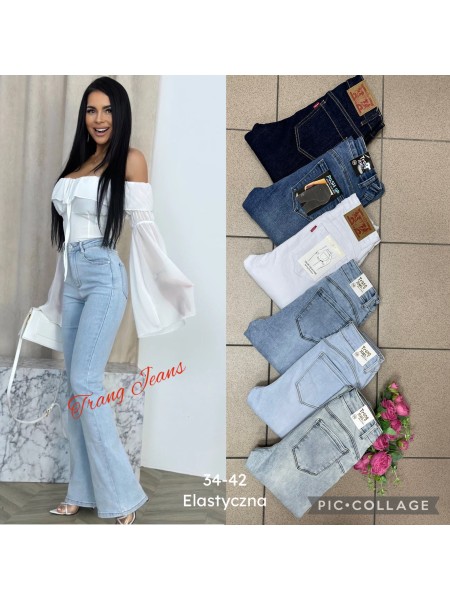 Jeansy damskie ,size 34-42,paczka 10szt ,