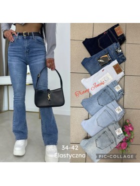 Jeansy damskie ,size 34-42,paczka 10szt ,