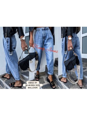 Jeansy damskie ,bigsize 38-48,paczka 10szt ,