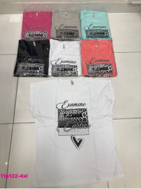 Bluzki damskie , size 2-4XL ,paczka 12szt mix kolor