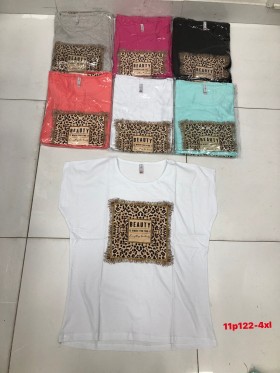 Bluzki damskie , size 2-4XL ,paczka 12szt mix kolor
