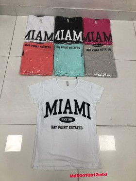 Bluzki damskie , size M-XL ,paczka 12szt mix kolor