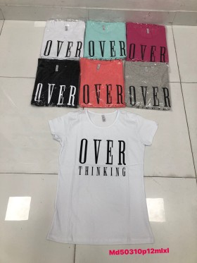 Bluzki damskie , size M-XL ,paczka 12szt mix kolor