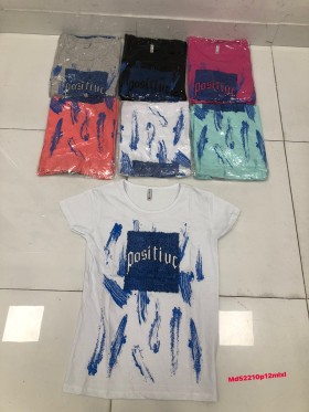 Bluzki damskie , size M-XL ,paczka 12szt mix kolor
