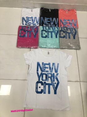 Bluzki damskie , size M-XL ,paczka 12szt mix kolor