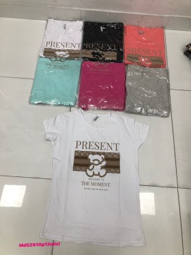 Bluzki damskie , size M-XL ,paczka 12szt mix kolor