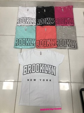 Bluzki damskie , size M-XL ,paczka 12szt mix kolor