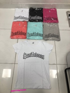 Bluzki damskie , size M-XL ,paczka 12szt mix kolor
