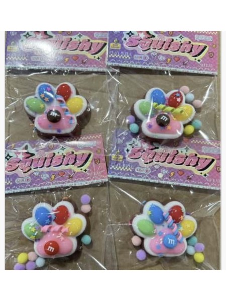 ZABAWKI Squishy. 16SZT / PACZKA, KOLOR JAK NA ZDZIĘCIUU