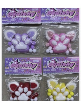 ZABAWKI Squishy . 18SZT / PACZKA, KOLOR JAK NA ZDZIĘCIUU